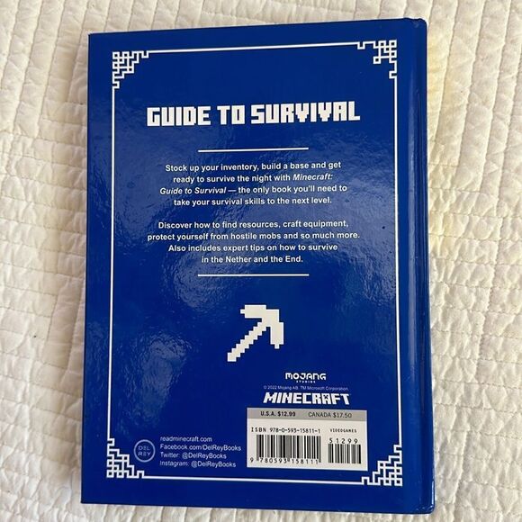 MINECRAFT Guide To Survival Hardcover Book - Picture 3 of 12